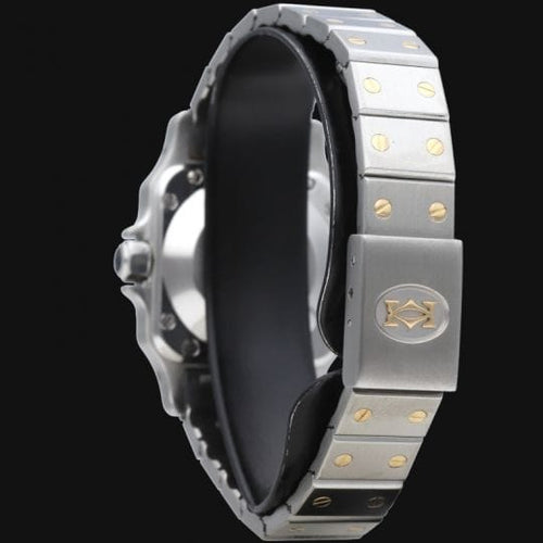 Montre Cartier Santos - Montre en or jaune et acier 58 Facettes MT46942