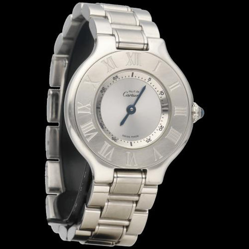 Montre Cartier Must 21 - Montre en acier 58 Facettes MT42265