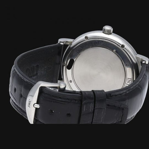Montre IWC Portofino - Montre automatique en acier 58 Facettes MT46862