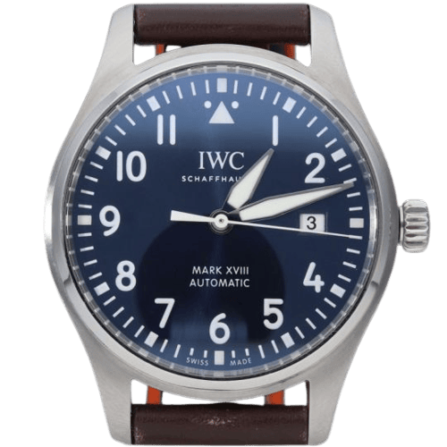 Montre IWC Pilot Mark XVIII - Montre en acier 58 Facettes MT46868