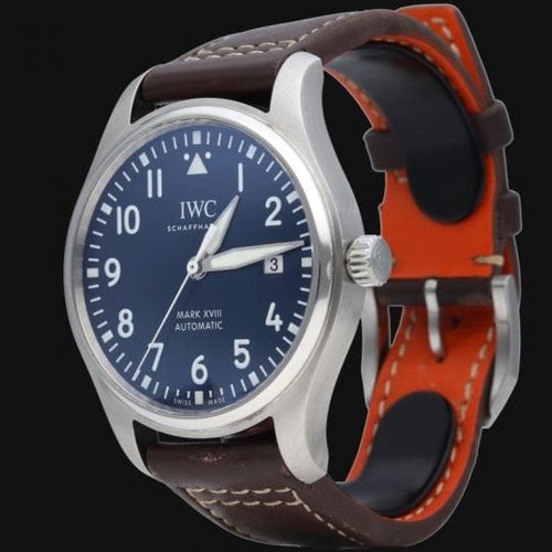 Montre IWC Pilot Mark XVIII - Montre en acier 58 Facettes MT46868