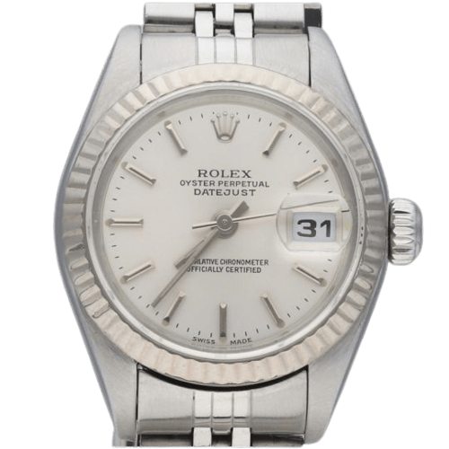 Rolex Datejust - Montre 26 mm en acier et or blanc