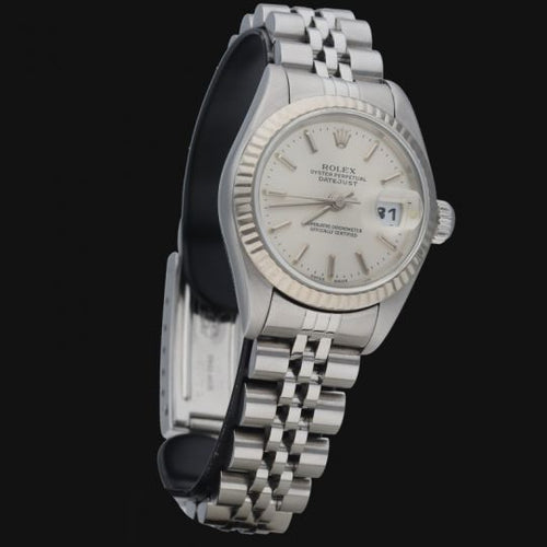 Montre Rolex Datejust - Montre 26 mm en acier et or blanc 58 Facettes MT46954