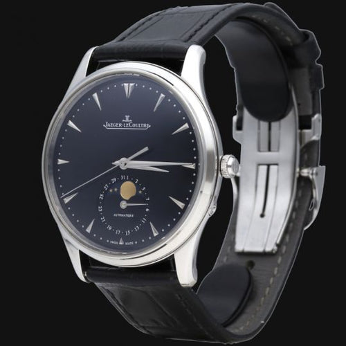 Montre Jaeger-LeCoultre Master Ultra Thin Moon - Montre en acier 58 Facettes MT46842