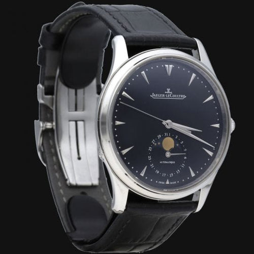 Montre Jaeger-LeCoultre Master Ultra Thin Moon - Montre en acier 58 Facettes MT46842
