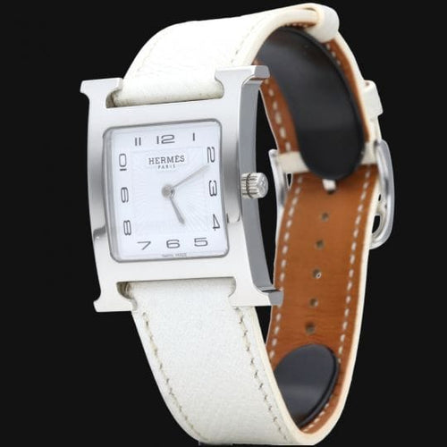 Montre Hermès Heure H - Montre en acier 58 Facettes MT46650