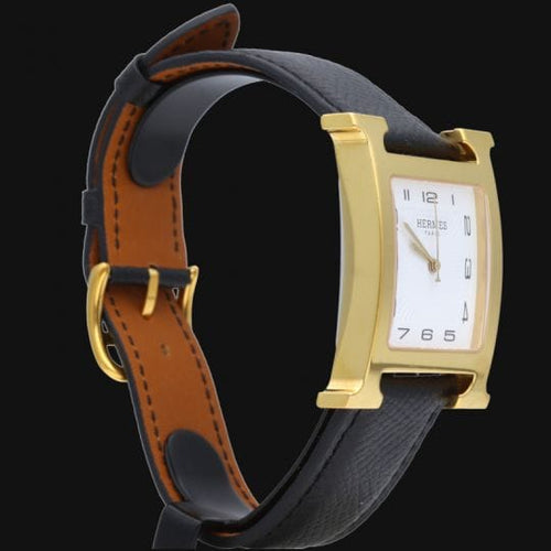 Montre Hermès Heure H - Montre en acier 58 Facettes MT46899