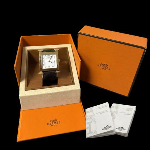 Montre Hermès Heure H - Montre en acier 58 Facettes MT46899