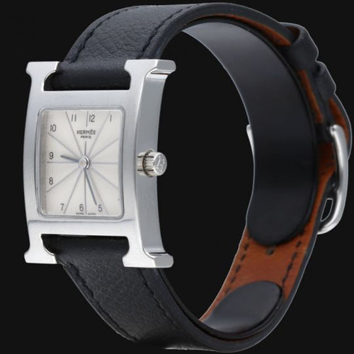 Montre Hermès Heure H - Montre en acier 58 Facettes MT46977
