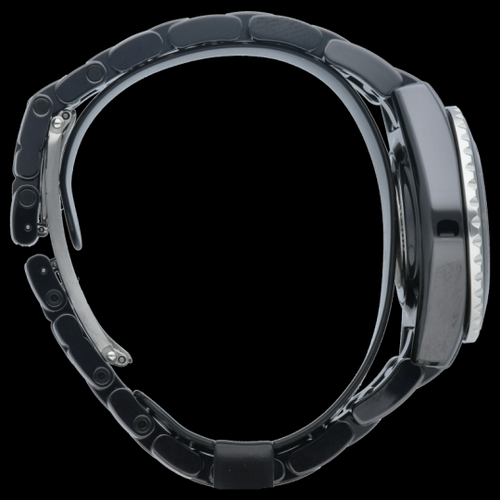Montre Chanel J12 - Montre 33 mm en céramique et diamants 58 Facettes MT46966