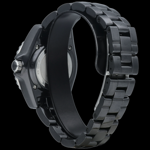Montre Chanel J12 - Montre 33 mm en céramique et diamants 58 Facettes MT46966