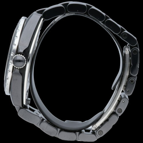Montre Chanel J-12 - Montre 38 mm en céramique et diamants 58 Facettes MT46967