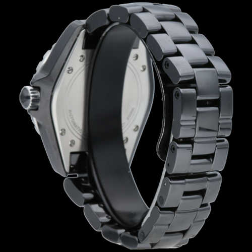 Montre Chanel J-12 - Montre 38 mm en céramique et diamants 58 Facettes MT46967