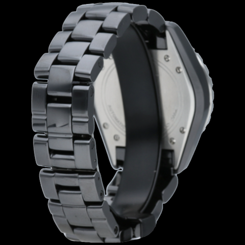 Montre Chanel J-12 - Montre 38 mm en céramique et diamants 58 Facettes MT46967
