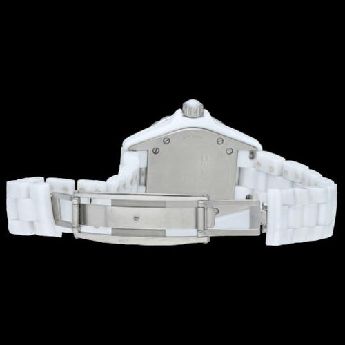 Montre Chanel J12 - Montre 33 mm en céramique et diamants 58 Facettes MT46971
