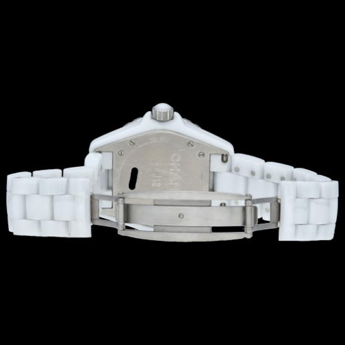 Montre Chanel J-12 - Montre 38 mm en céramique et diamants 58 Facettes MT46970