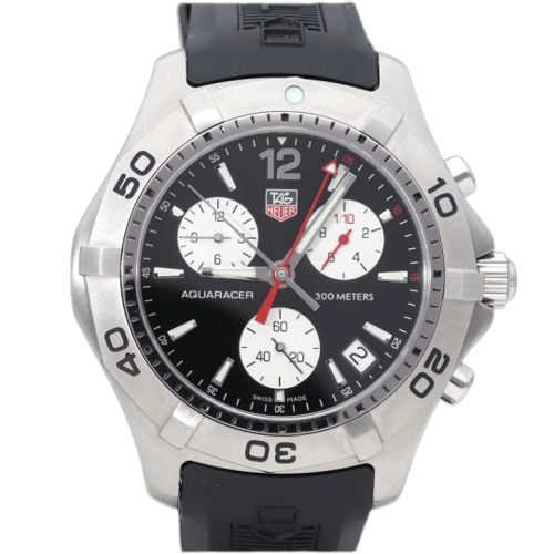 Montre TAG Heuer Aquaracer - Montre chronographe en acier 58 Facettes MT46469