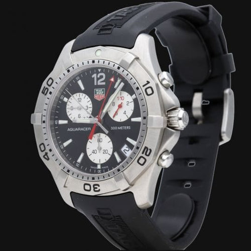 Montre TAG Heuer Aquaracer - Montre chronographe en acier 58 Facettes MT46469