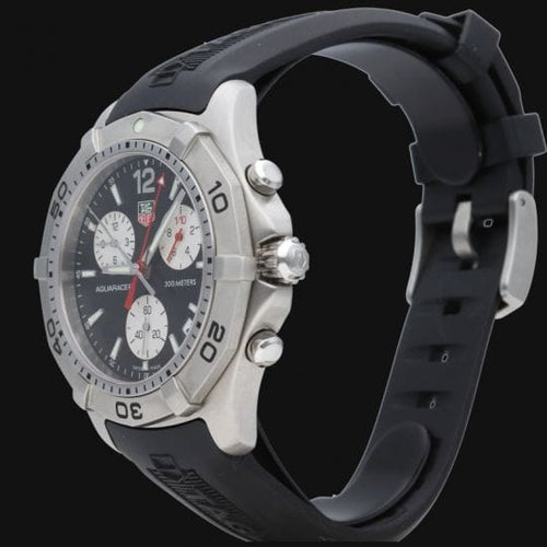 Montre TAG Heuer Aquaracer - Montre chronographe en acier 58 Facettes MT46469