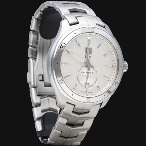 Montre TAG Heuer Link Calibre 6 - Montre en acier 58 Facettes MT46551