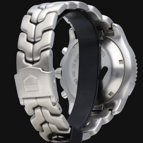 Montre TAG Heuer Link - Montre chronographe en acier 58 Facettes MT46518