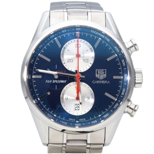 Montre TAG Heuer Carrera Fuji Speedway - Montre chronographe Calibre 1887 en acier 58 Facettes MT46479