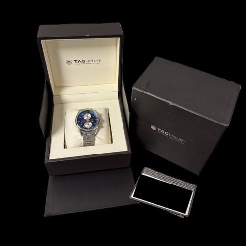 Montre TAG Heuer Carrera Fuji Speedway - Montre chronographe Calibre 1887 en acier 58 Facettes MT46479