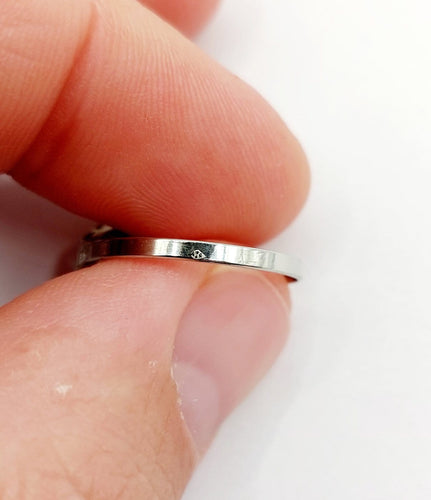 Bague 55 Bague Art déco en or blanc 18k et diamant taille rose 58 Facettes A07173