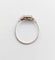 Bague 55 Bague Art déco en or blanc 18k et diamant taille rose 58 Facettes A07173