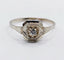 Bague 54 Bague Art déco en or blanc 18K et platine avec diamant 58 Facettes A07175
