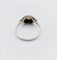 Bague 54 Art déco - Bague géométrique en or blanc 18k, platine et diamant 58 Facettes A07176