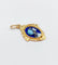 Pendentif Pendentif Art nouveau en or 18k et plaque émaillée 58 Facettes A07211