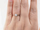 Bague 53 Bague solitaire en or blanc et diamant 0,51 ct 58 Facettes 31198