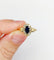 Bague 52 Bague marguerite en or 18k, saphir et diamants taille rose 58 Facettes A07233