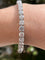 Bracelet Bracelet tennis en or blanc et diamants 16,65 ct 58 Facettes Bracelet
