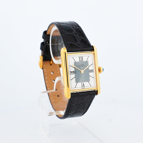 Montre Cartier Tank Must - Montre LM en vermeil 58 Facettes 527