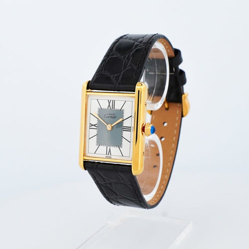 Montre Cartier Tank Must - Montre LM en vermeil 58 Facettes 527