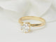 Bague 52.5 Bague solitaire en or jaune et diamant 0,97 ct 58 Facettes 33118