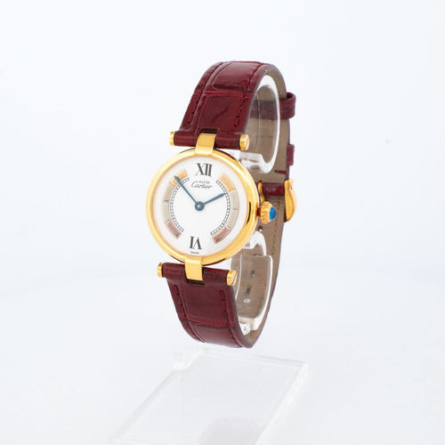 Montre Cartier Must Vendôme - Montre SM en vermeil 58 Facettes 529