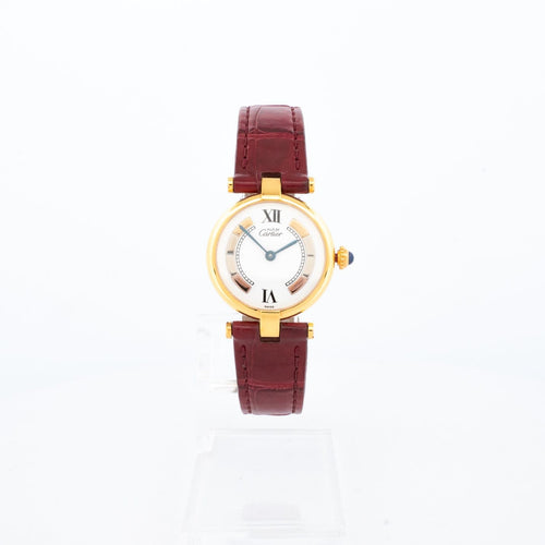 Montre Cartier Must Vendôme - Montre SM en vermeil 58 Facettes 529