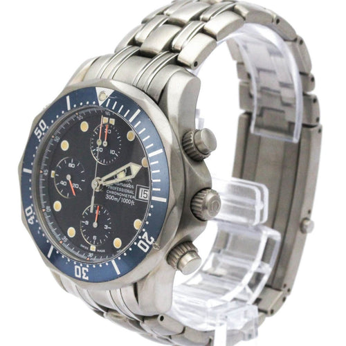 Montre Omega Seamaster Diver 300M - Montre chronographe automatique en titane 58 Facettes bdvy8syjq5