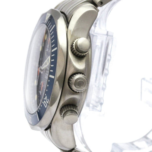 Montre Omega Seamaster Diver 300M - Montre chronographe automatique en titane 58 Facettes bdvy8syjq5