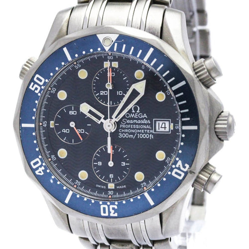 Montre Omega Seamaster Diver 300M - Montre chronographe automatique en titane 58 Facettes bdvy8syjq5