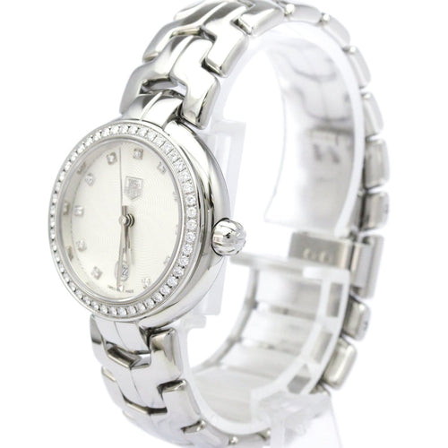 Montre Tag Heuer Link - Montre en acier avec diamants 58 Facettes swpgpc78e4