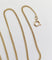Collier Collier maille gourmette 40,5 cm en or jaune 18K 58 Facettes A07126