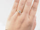 Bague 54 Bague solitaire en or jaune 18 kt et diamant 1,59 ct 58 Facettes 32058