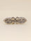 Boucles d'oreilles Broche double clip en or blanc et diamants 58 Facettes 1242.4