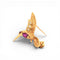 Broche E. Wolfe & Co - Broche colibri en or jaune, rubis et diamants 58 Facettes BRO-1001