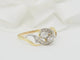 Bague 59 Bague Toi et Moi en or bicolore et diamants 58 Facettes 33092