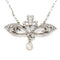 Collier Art Nouveau - Collier pendentif en platine et diamants 58 Facettes NE-1009